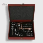 Coffret Tire-bouchon Professionnel en Bois Bronze