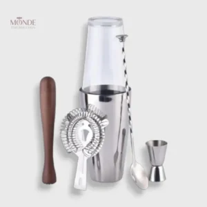 Coffret accessoires cocktail pour préparer des boissons