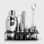Coffret Cocktail Noir Moderne pour préparer des boissons raffinées