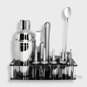 Coffret Cocktail Noir Moderne pour préparer des boissons raffinées