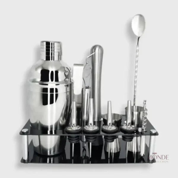 coffret-cocktail-noir-moderne-1 Coffret Cocktail Noir Moderne pour préparer des boissons raffinées