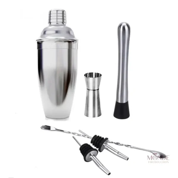 Kit Cocktail vintage avec accessoires pour mixologie élégante