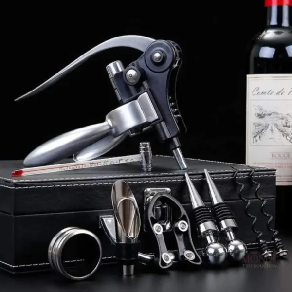 Outil de sommelier : tire-bouchon en coffret élégant