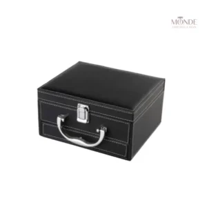 Accessoires de vin : tire-bouchon et étui en cuir