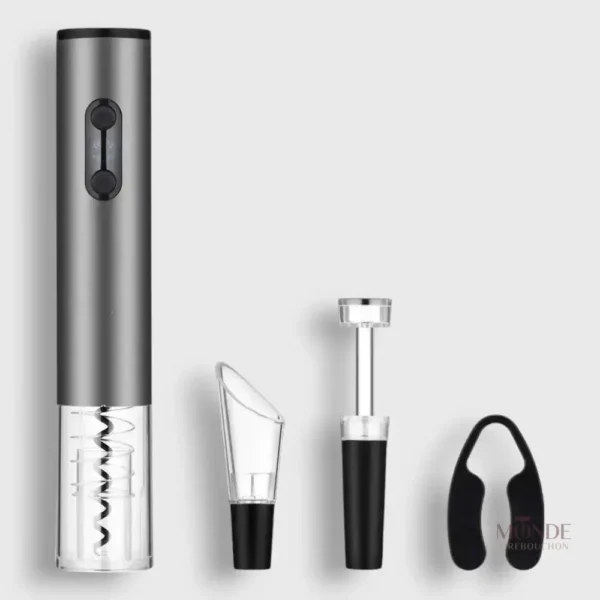 Coffret Tire-Bouchon Électrique pour ouvrir facilement vos bouteilles