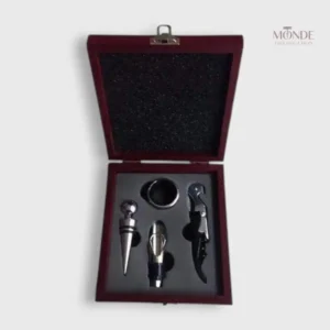 Coffret Tire-bouchon en bois élégante et pratique