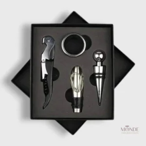 Coffret tire-bouchon noir Limonadier élégant et pratique