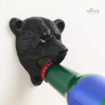 Décapsuleur original en forme d'ours, style contemporain
