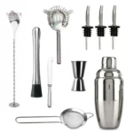 Accessoires pour préparer des cocktails variés et créatifs