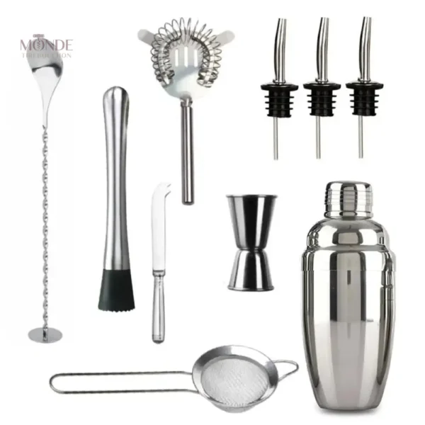 Accessoires pour préparer des cocktails variés et créatifs