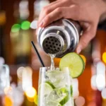 Équipement professionnel de bar pour cocktails raffinés