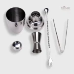 Kit Cocktail Shaker avec accessoires essentiels pour mixologie