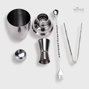 Kit Cocktail Shaker avec accessoires essentiels pour mixologie