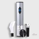 Tire-bouchon électrique gris pour ouvrir vos bouteilles facilement
