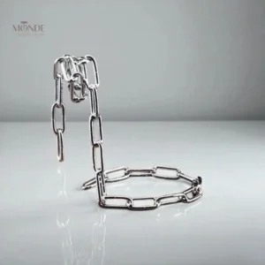 Support à bouteilles design en métal pour rangement élégant