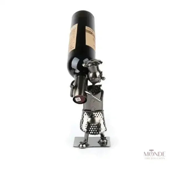 Porte-bouteille design pour amateur de vin