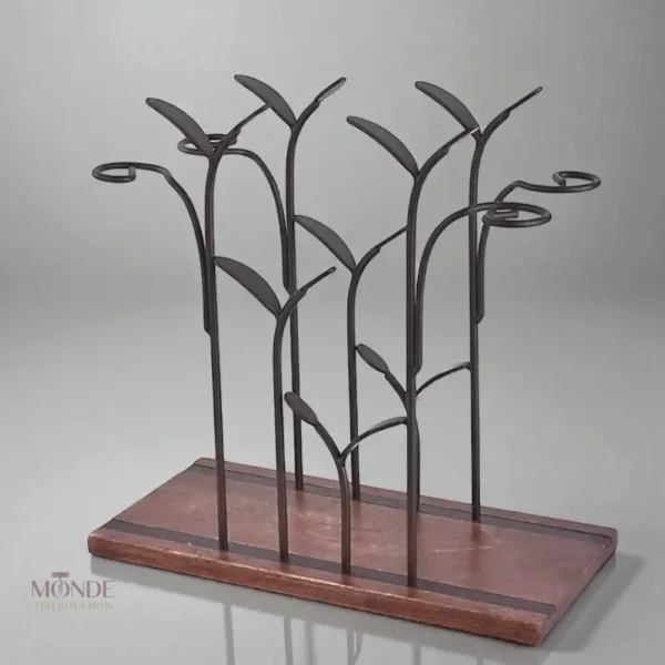 Porte-bouteille moderne pour affichage chic