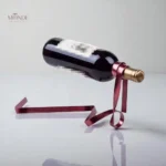 Porte-bouteille de vin en forme de ruban élégant