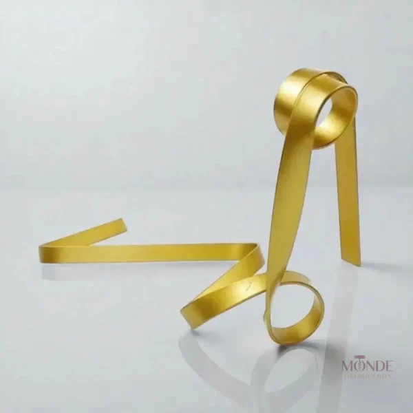 Accessoire de bar moderne : porte-bouteille ruban