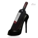 Porte-bouteille de vin Talon noir élégant pour la maison