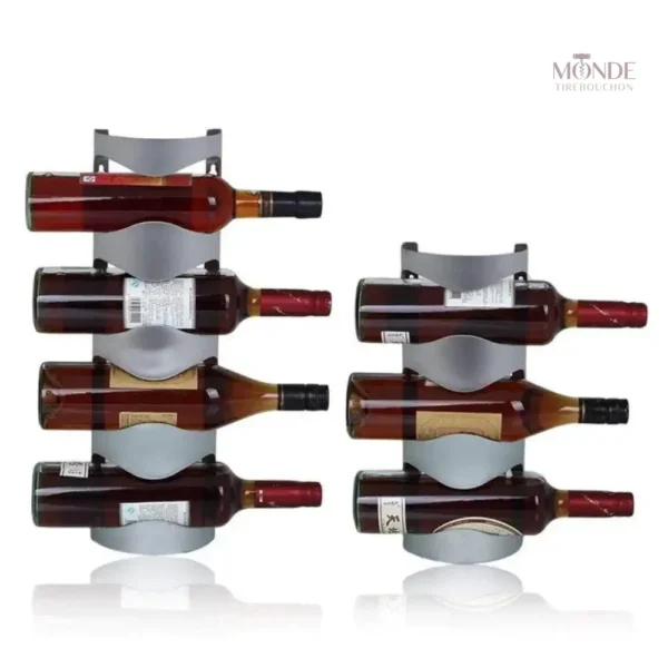 Porte-bouteille suspendu, gain de place