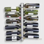 Porte-bouteille mural moderne en design épuré