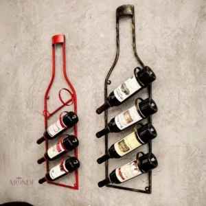 Support mural pour bouteilles de vin élégant