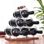 Porte-bouteille au design moderne pour la maison