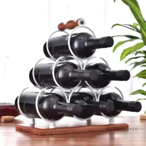 Porte-bouteille au design moderne pour la maison