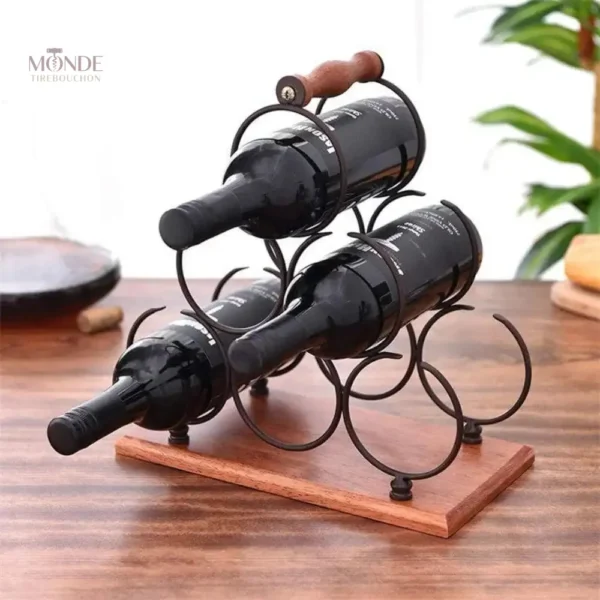 Accessoire de cuisine pour bouteilles de vin avec style