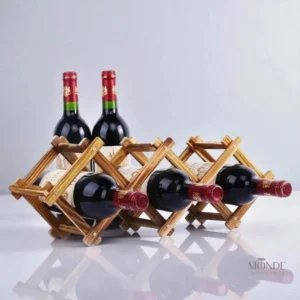 Range bouteilles de vin en bois élégant et pratique