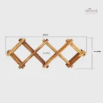 Porte-bouteille en bois pour une présentation chic du vin