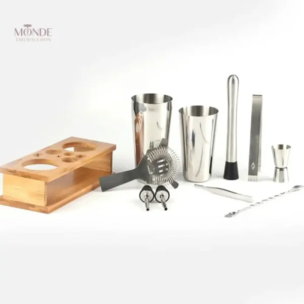 Kit Cocktail avec accessoires variés pour mixologie créative