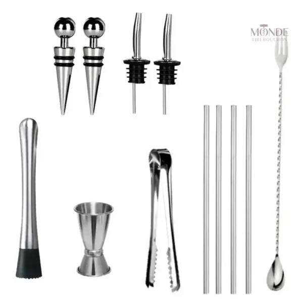 Kit Cocktail élégant, accessoires pour vos créations de cocktails