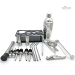 Kit cocktail élégant avec accessoires pour mixer des cocktails sophistiqués
