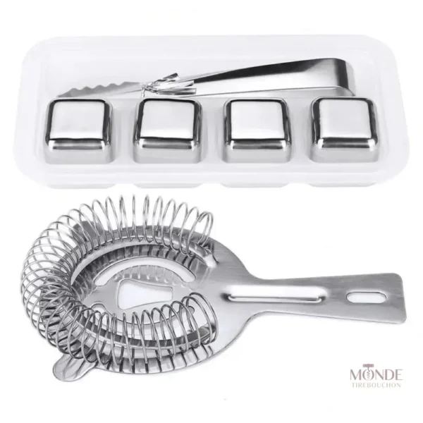 Kit Cocktail avec accessoires pour mixologie à domicile