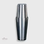 Shaker cocktail Boston argenté élégant pour mélanger boissons