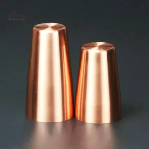 Shaker Cuivré au design contemporain pour mixologie