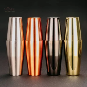 Shaker doré idéal pour préparer vos boissons tendance