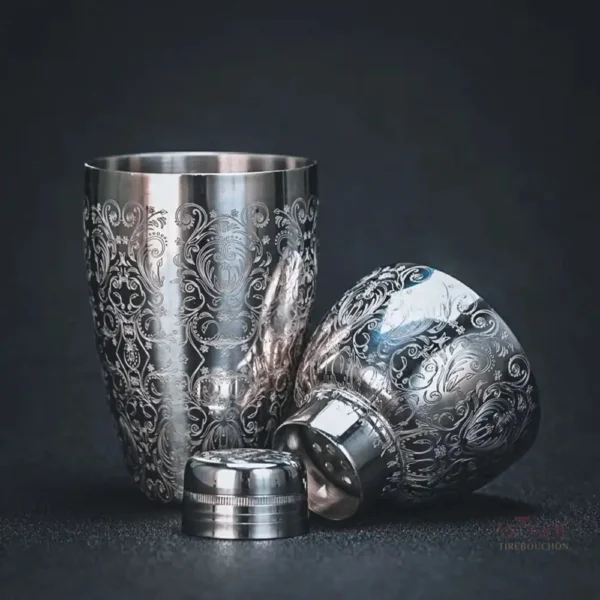Shaker pour cocktails, design pratique et capacité de 450ml