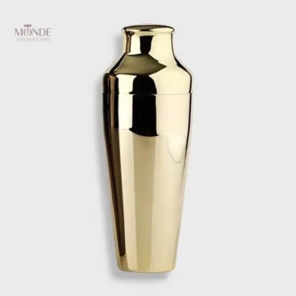 Shaker Cocktail Dore élégant pour préparer vos boissons