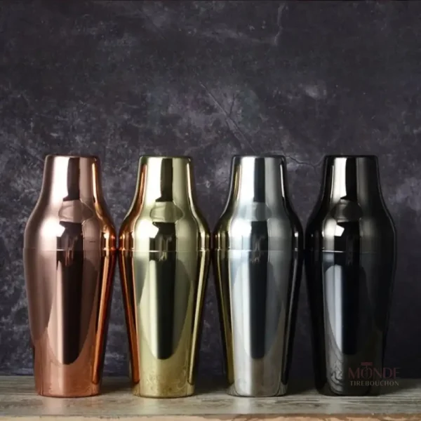 Accessoire de mixologie, shaker à cocktail au design raffiné