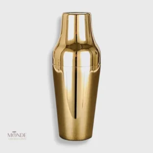 Shaker cocktail design doré élégant pour vos créations boissons