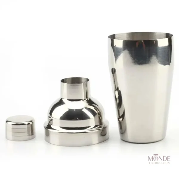Shaker de bar en inox, capacité de 750ml pour cocktails