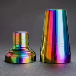 Outil de mixologie, shaker coloré pour boissons