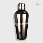 Shaker cocktail professionnel noir