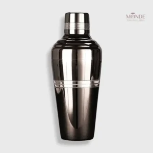 Shaker cocktail professionnel noir