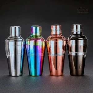 Accessoire bar rose pour cocktails, idéal pour professionnels