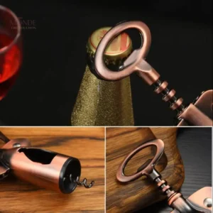 Tire-bouchon De Gaulle en cuivre, accessoire de bar indispensable