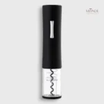 Tire-bouchon électrique noir mate pour ouvrir facilement les bouteilles